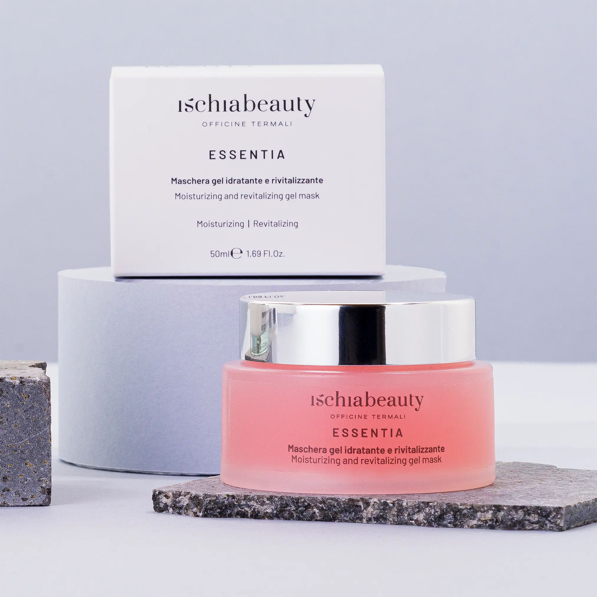 ischiabeauty Feuchtigkeitsspendende und revitalisierende Gel-Maske