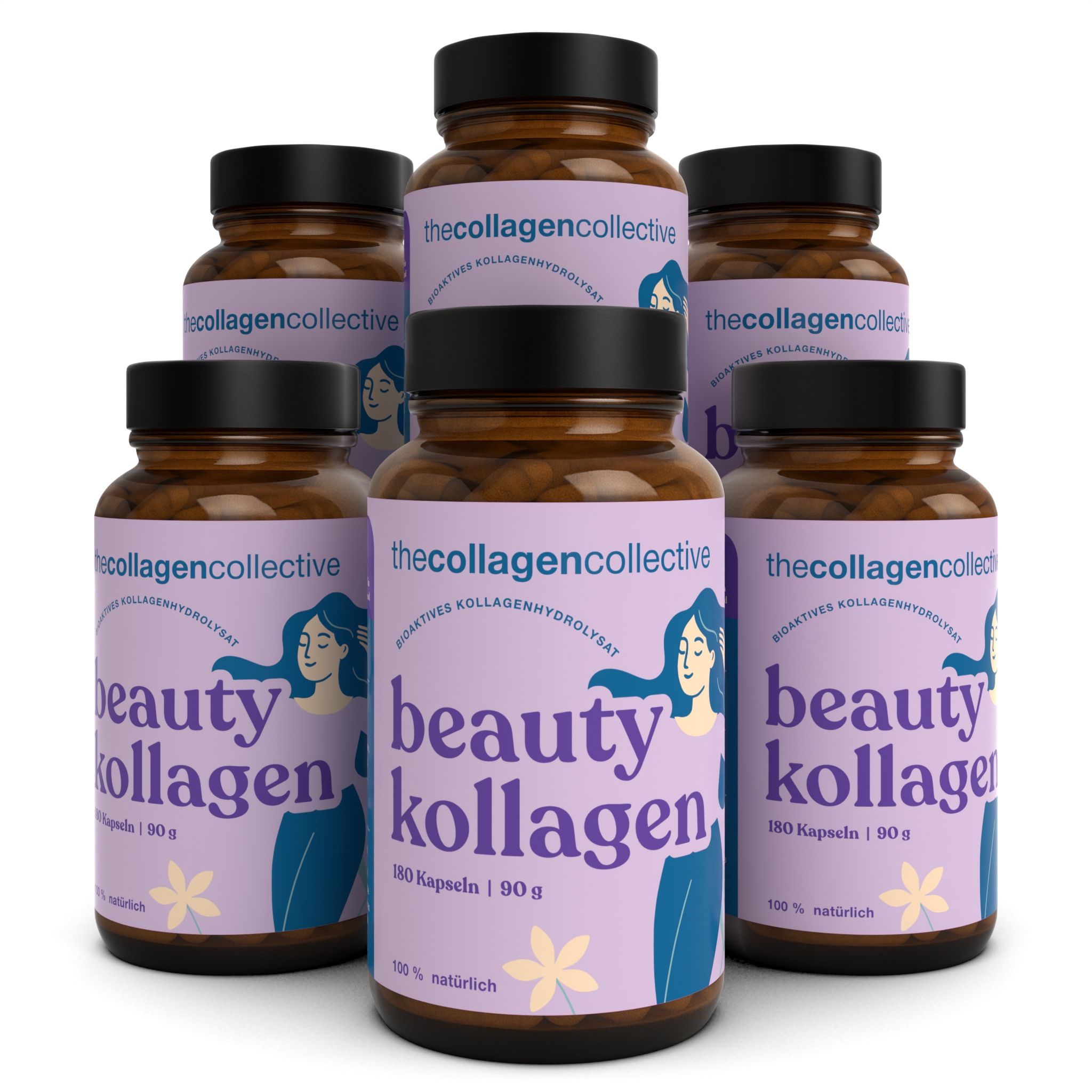 The Collagen Collective: Beauty Kollagen Kapseln 6x180 St