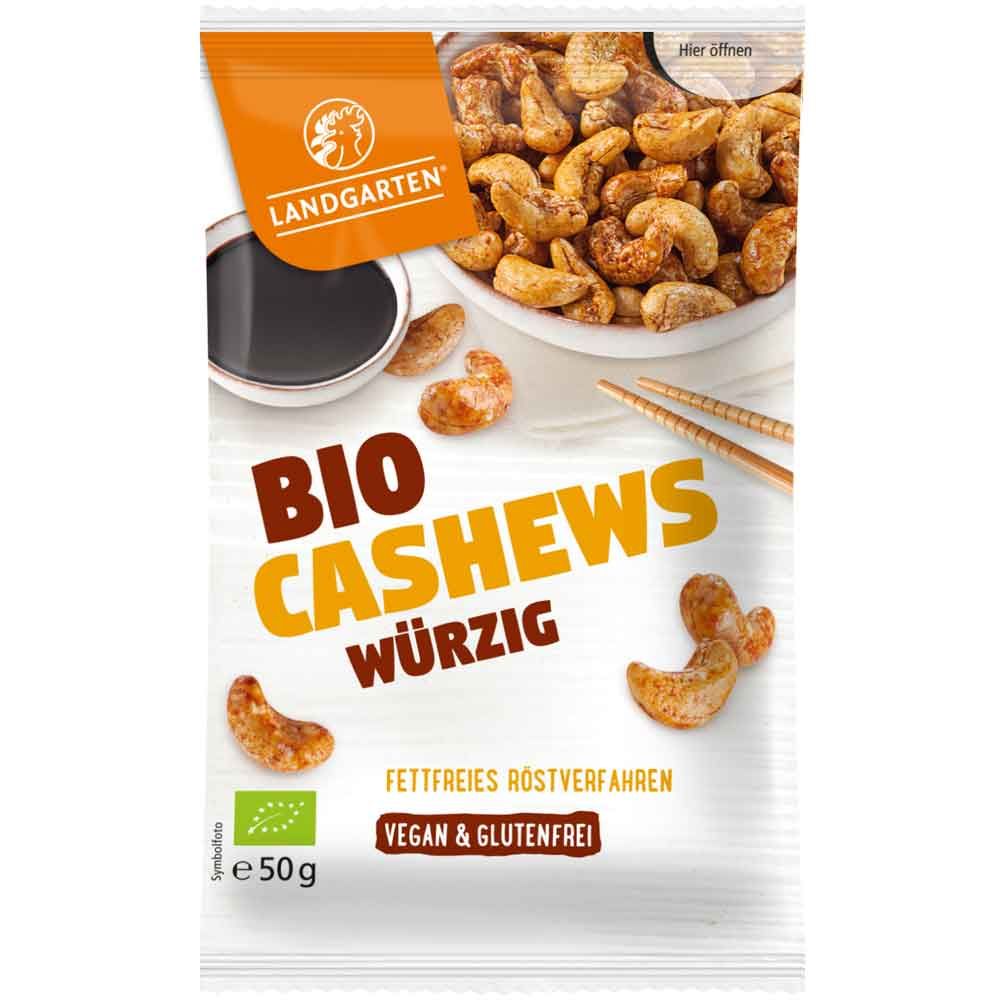 Bio Cashews Würzig 50 g