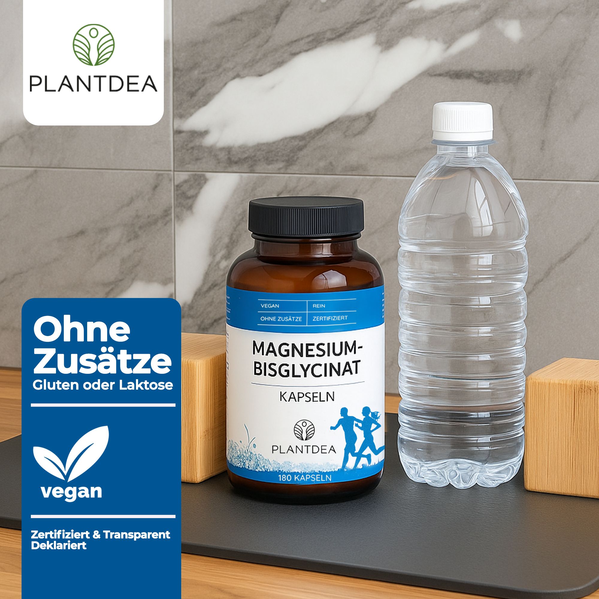 PlantDEA Magnesiumbisglycinat Kapseln