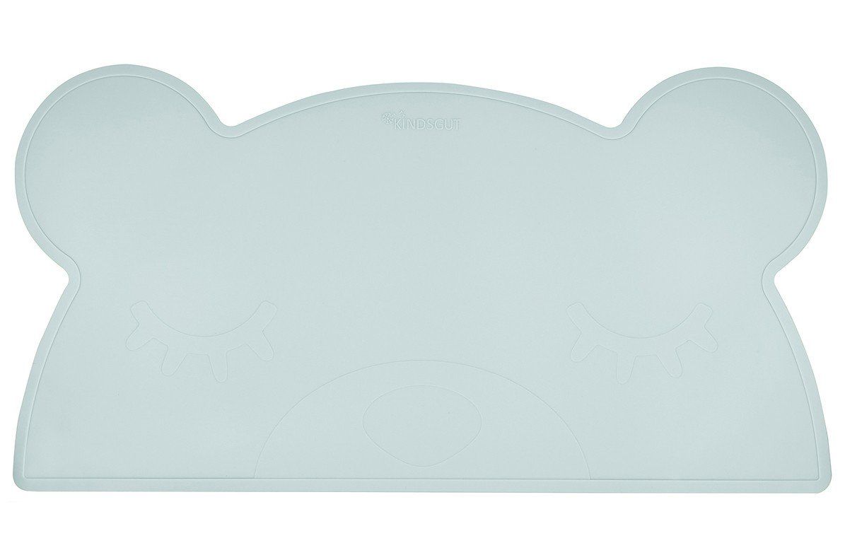 Kindsgut Platzdeckchen Bär Aquamarin