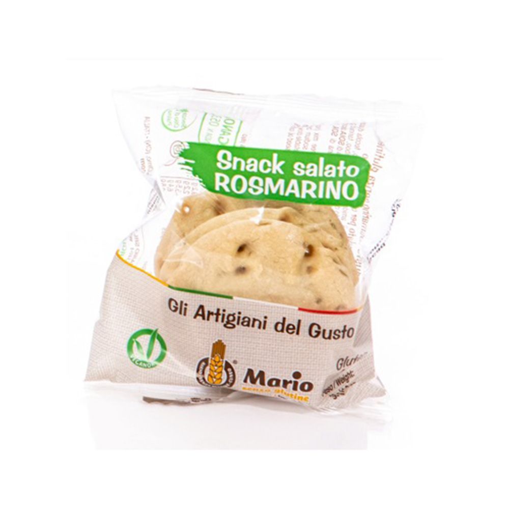 Snack Rosmarino Senza Glutine Monoporzione  - Mario Senza Glutine