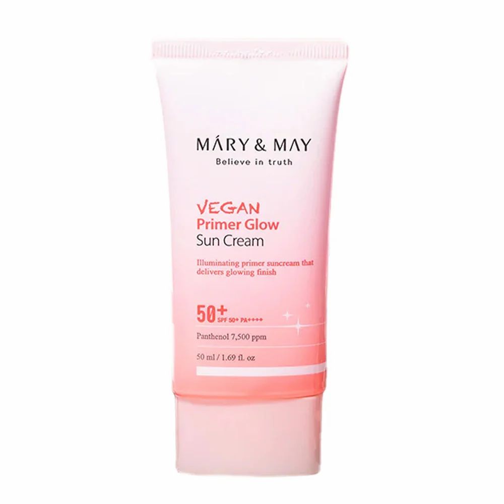 MARY & MAY Vegan Primer Glow Sun Cream Spf50+ Pa++++