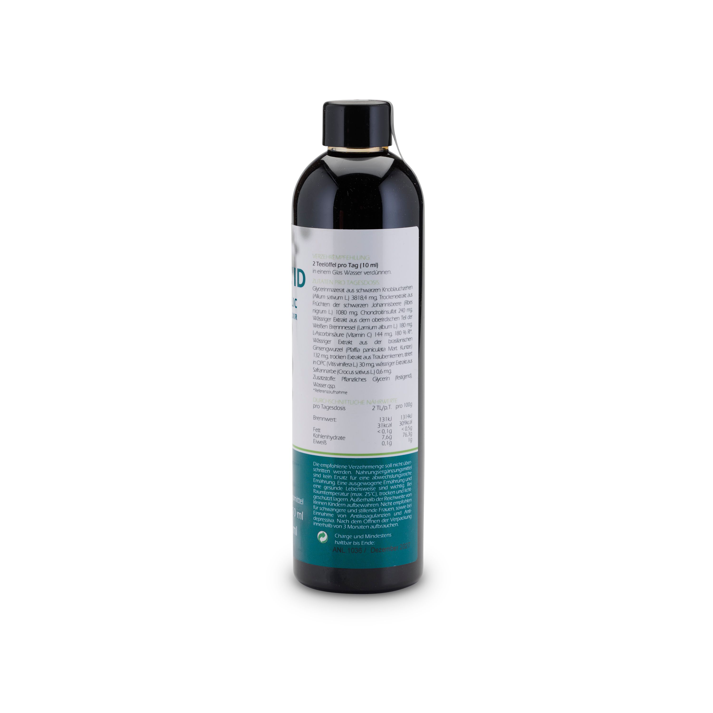 Vitalsee GARLIC ID - Black Garlic opus magnum Elixier