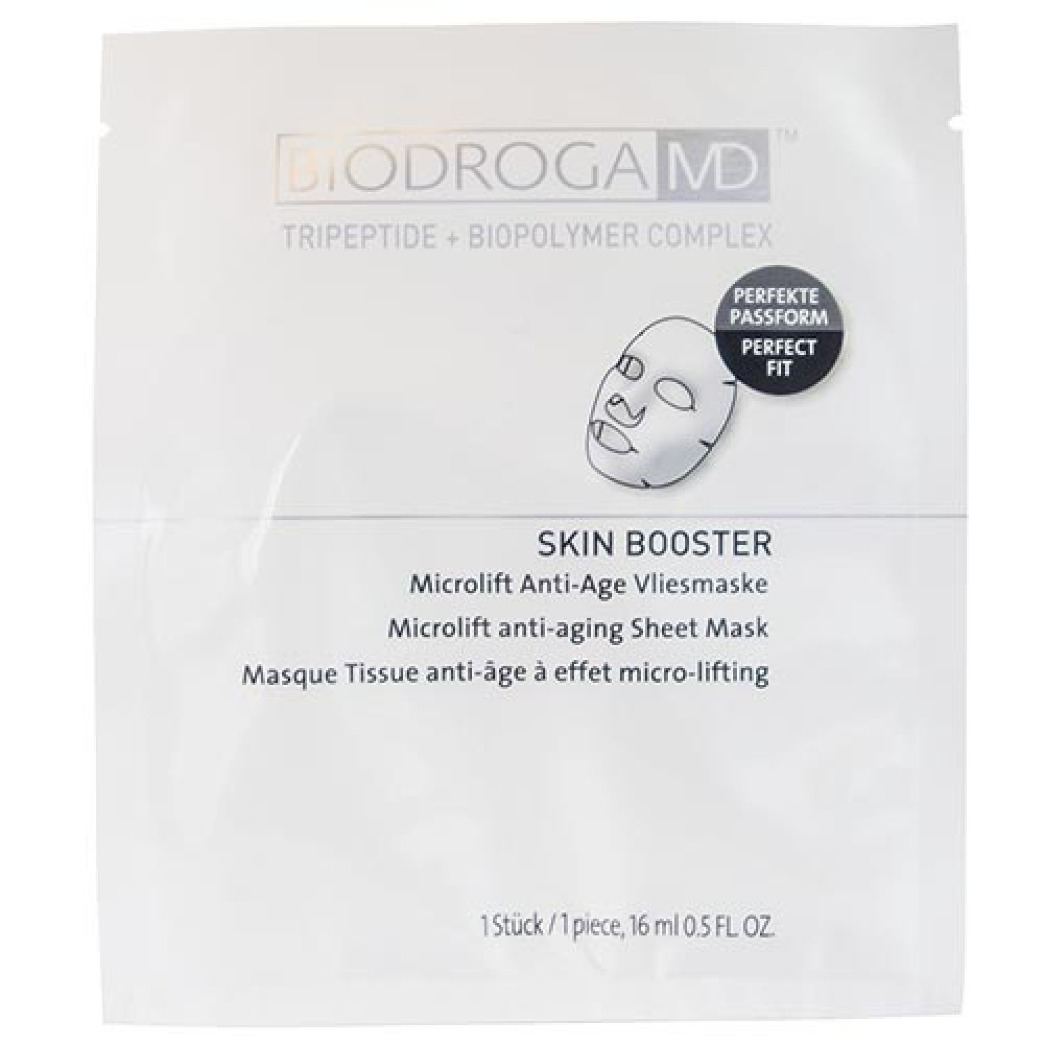Biodroga MD Skin Booster Microlift Anti-Age Vliesmaske