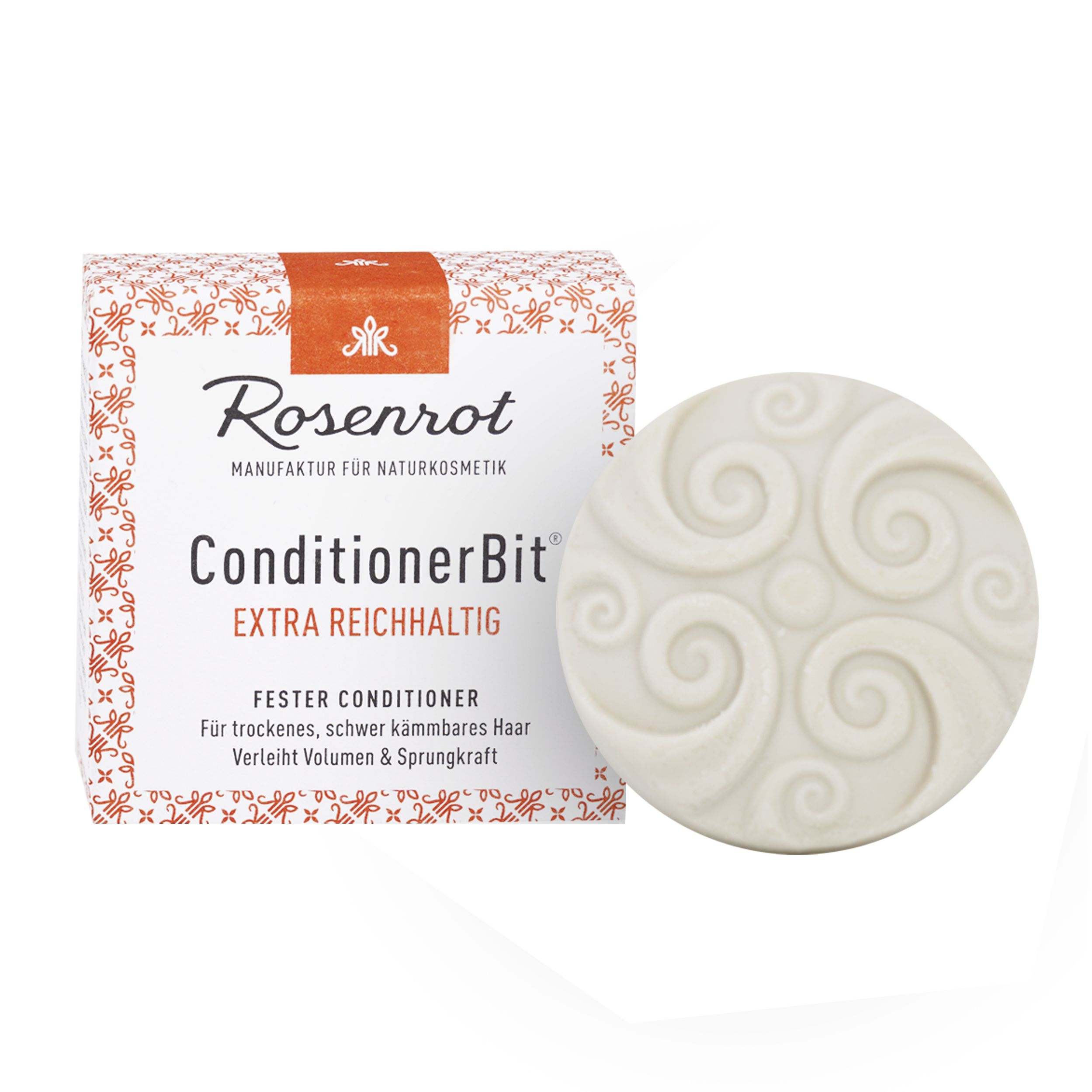 Rosenrot Naturkosmetik - ConditionerBit® - fester Conditioner Extra Reichhaltig