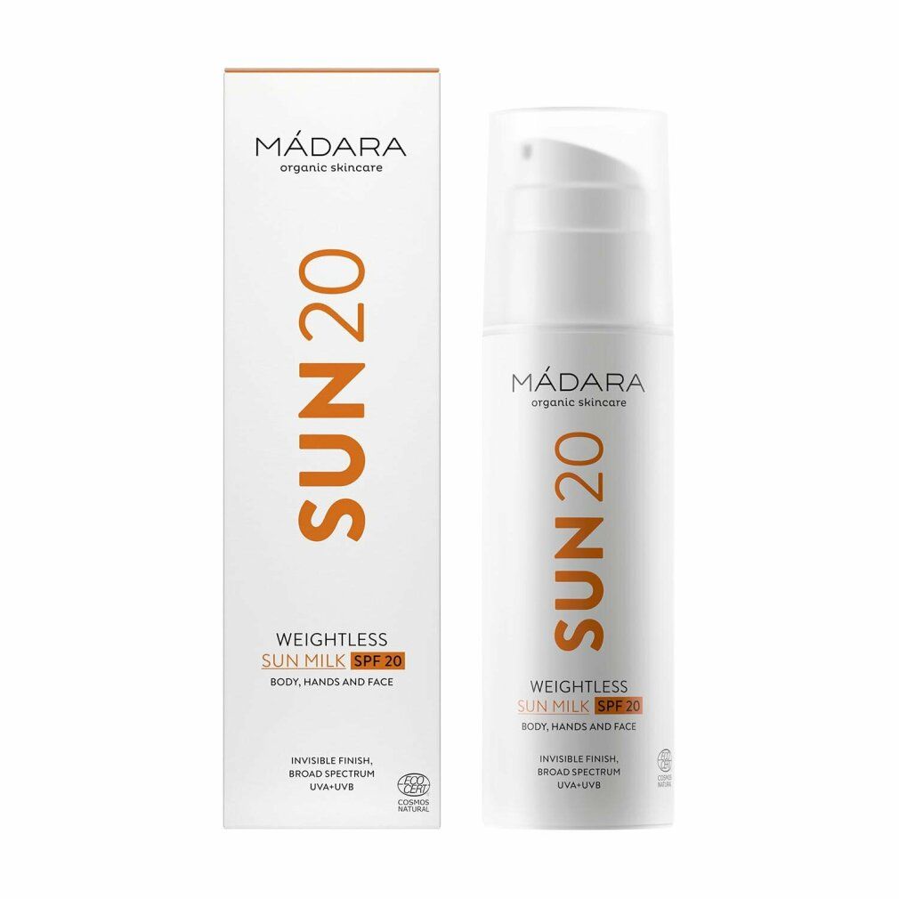 Madara Sun20 Ultra Leichte Sonnenmilch LSF 20 150ml