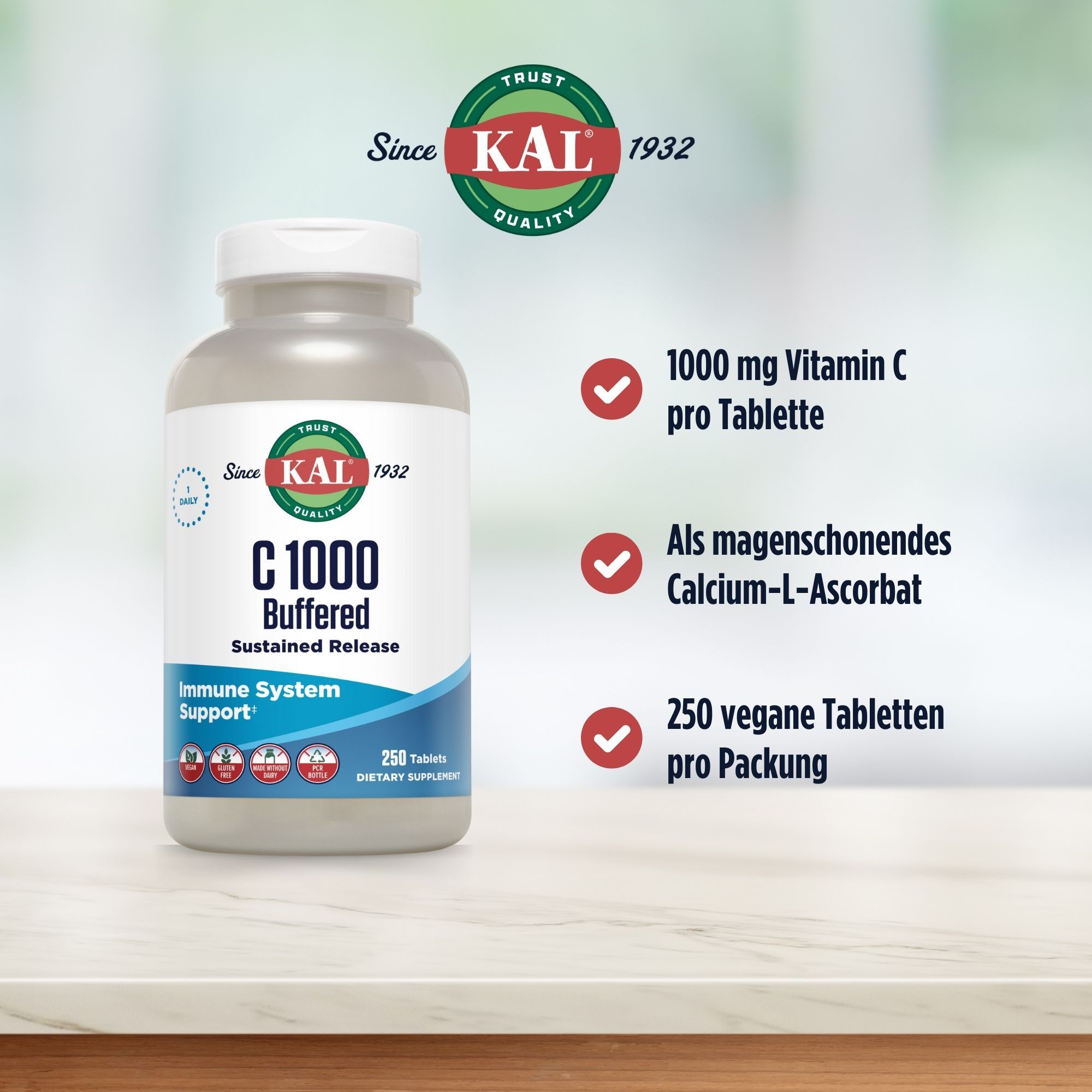 KAL Vitamin C 1000 gepuffert