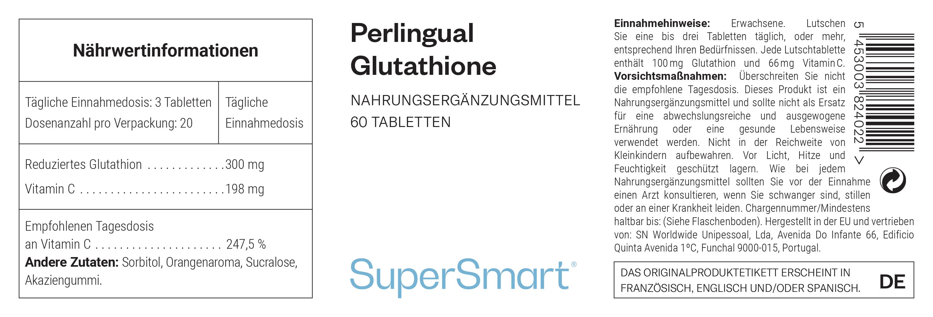 SuperSmart - Perlingual Glutathione