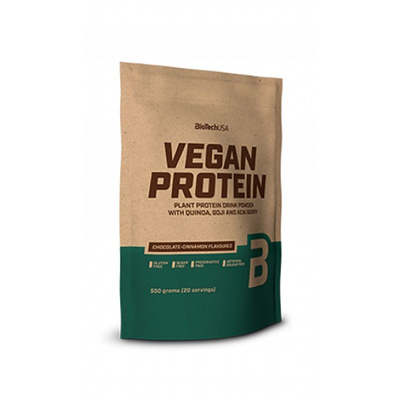 BioTech Vegan Protein - Hazelnut 500 g Pulver