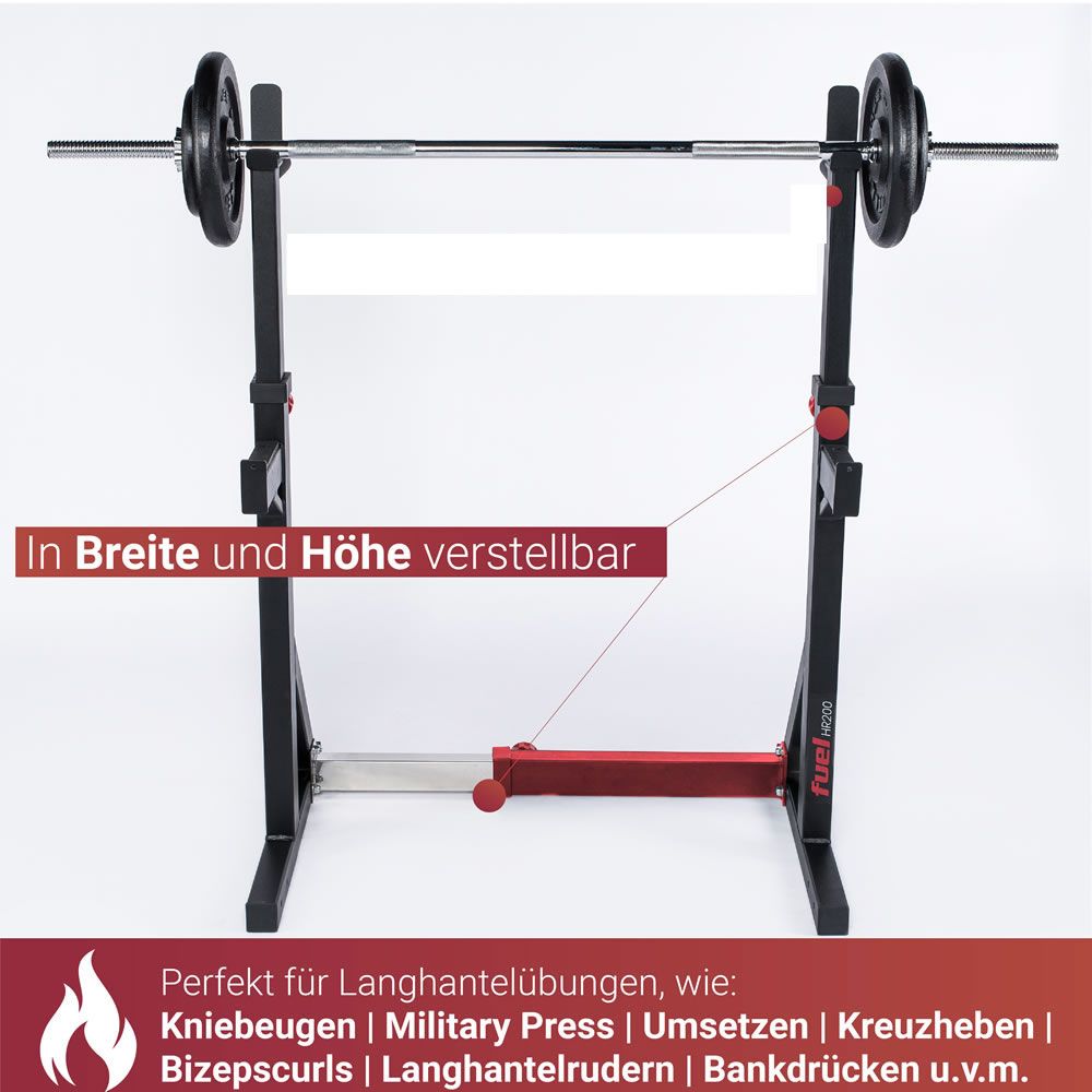 FUEL Fitness Langhantelablage HR200