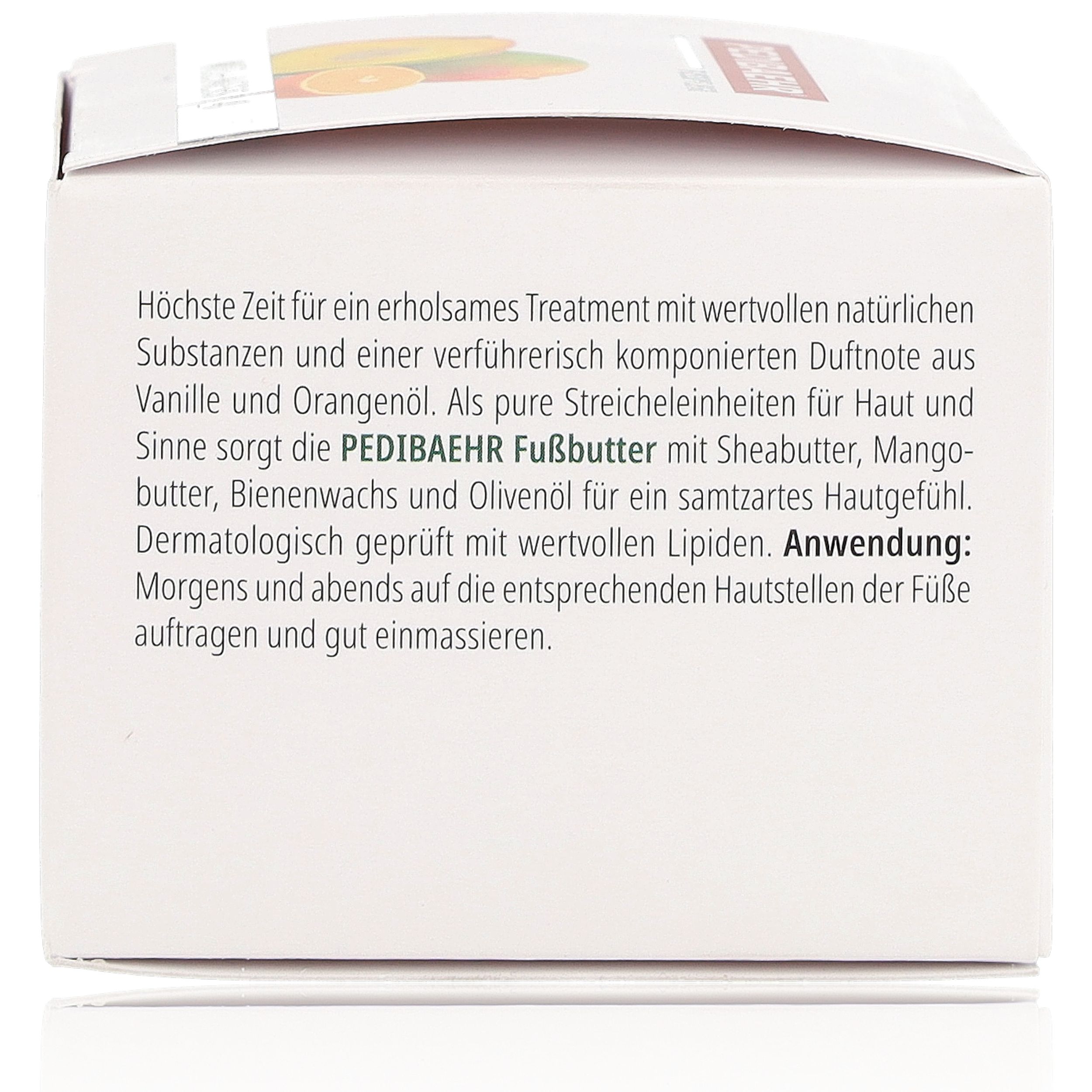 Pedibaehr Fußbutter mit Mangobutter & Orangenöl