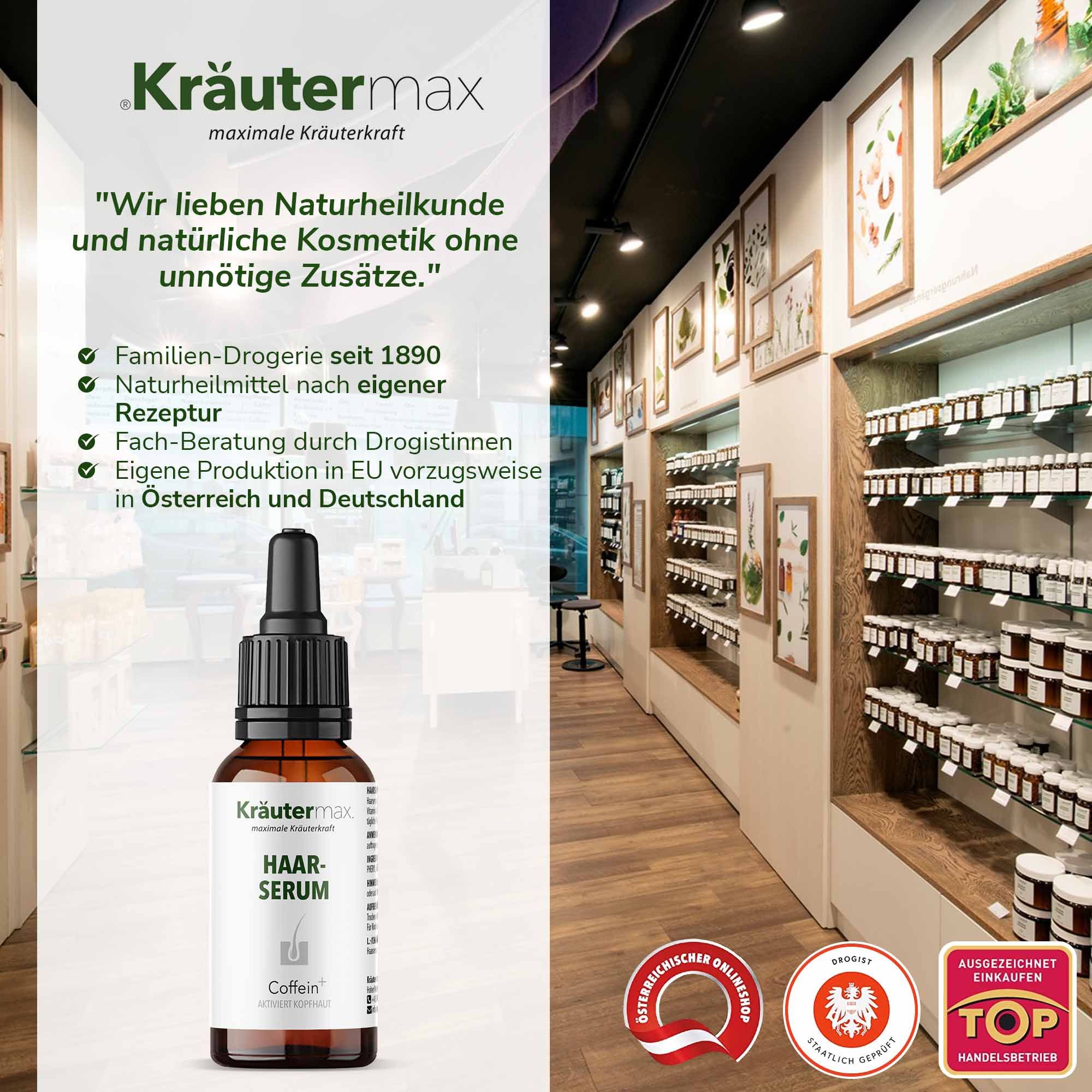 Kräutermax Coffein Haarserum