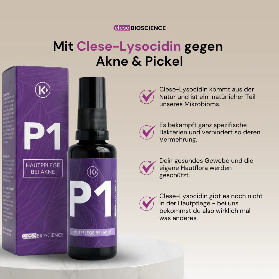clese P1 Spray gegen Akne