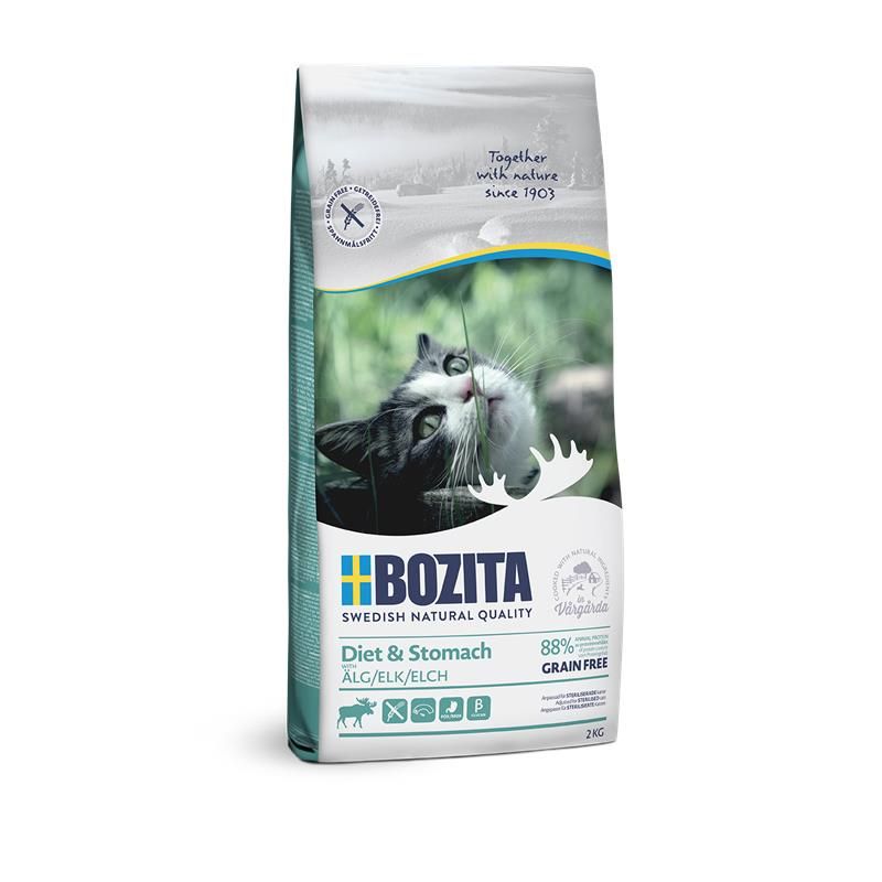 Bozita Katze Diet & Stomach Grain free Elk 2 kg Futter