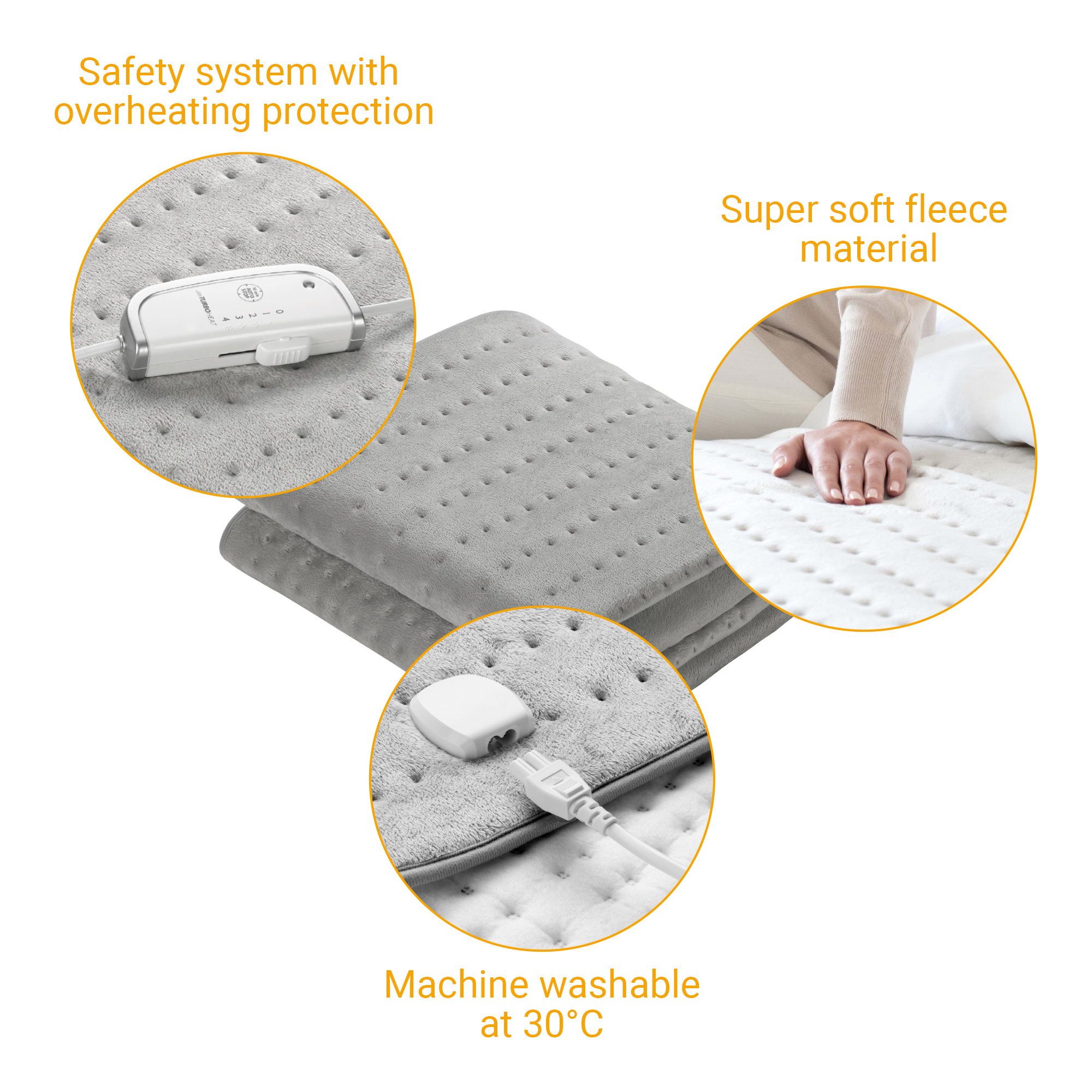 Medisana HU 670 Fleece Wärmeunterbett Heizdecke