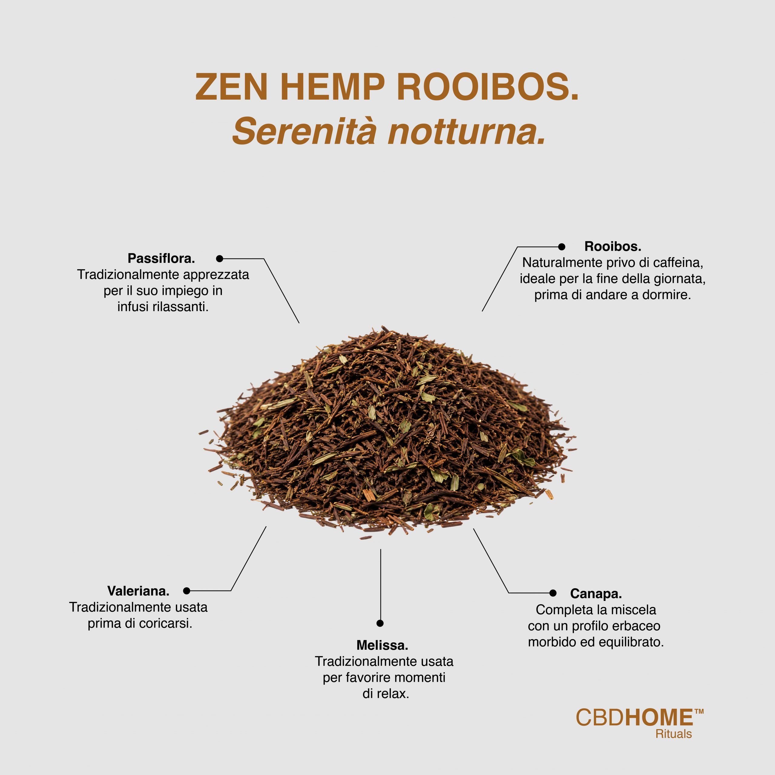 CBD HOME Rooibos Hanf Zen Nachtruhe XL Angebot