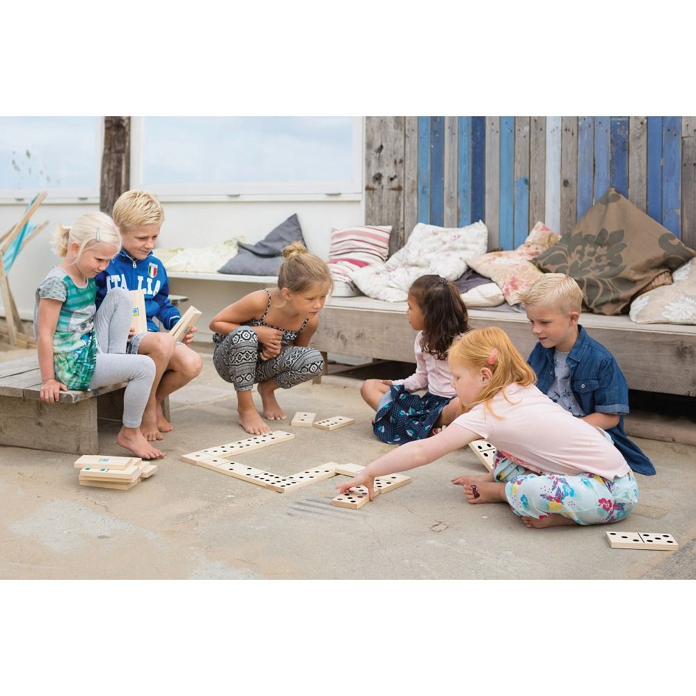 BS Toys Legespiel Riesen Holz-Domino