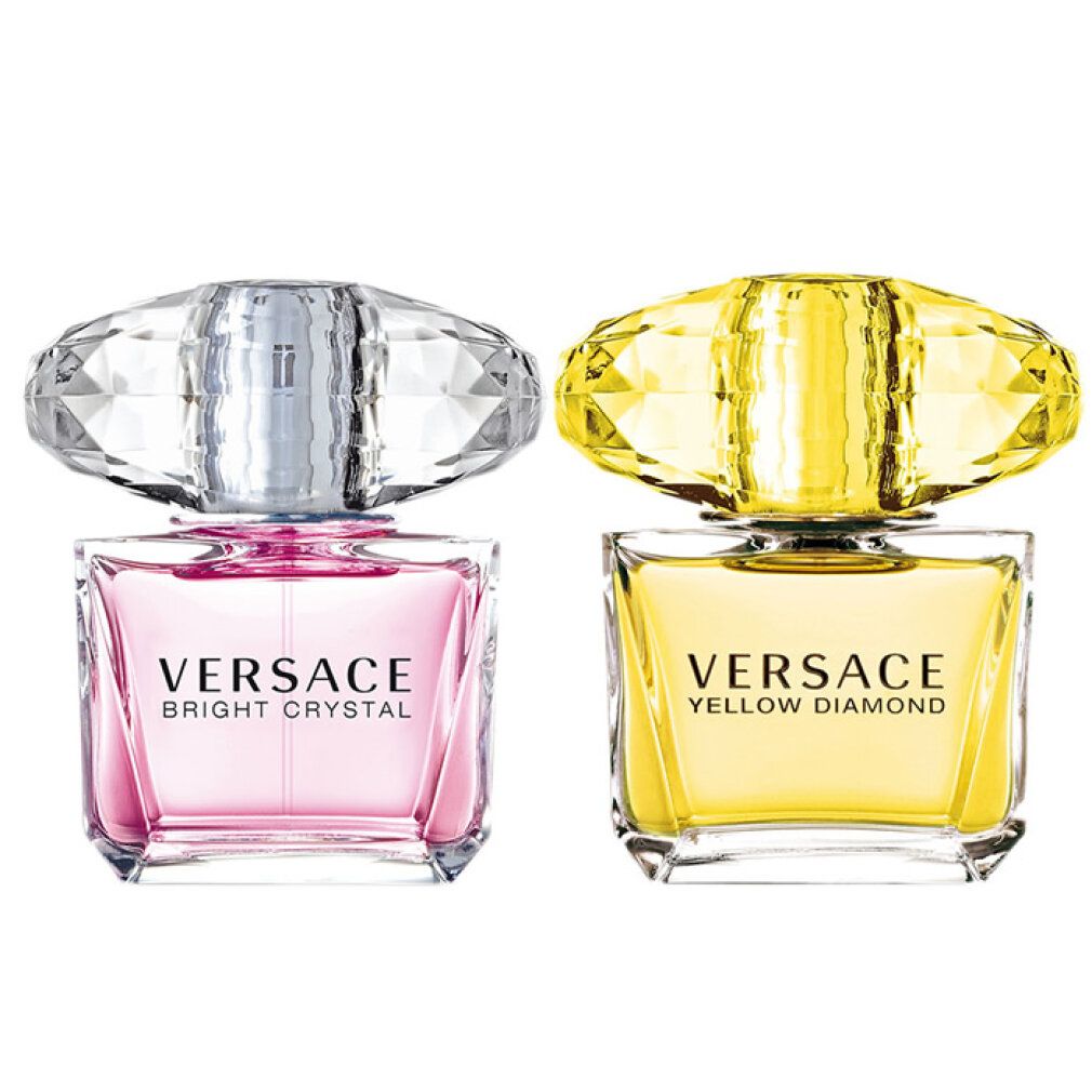 Versace Geschenkset  Yellow Diamond edt +  Bright Crystal edt