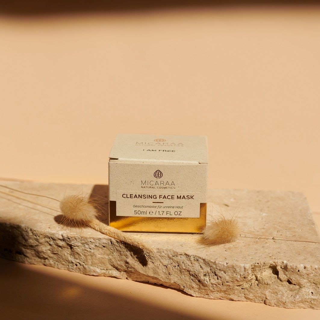 MICARAA Cleansing Face Mask mit gelber Tonerde