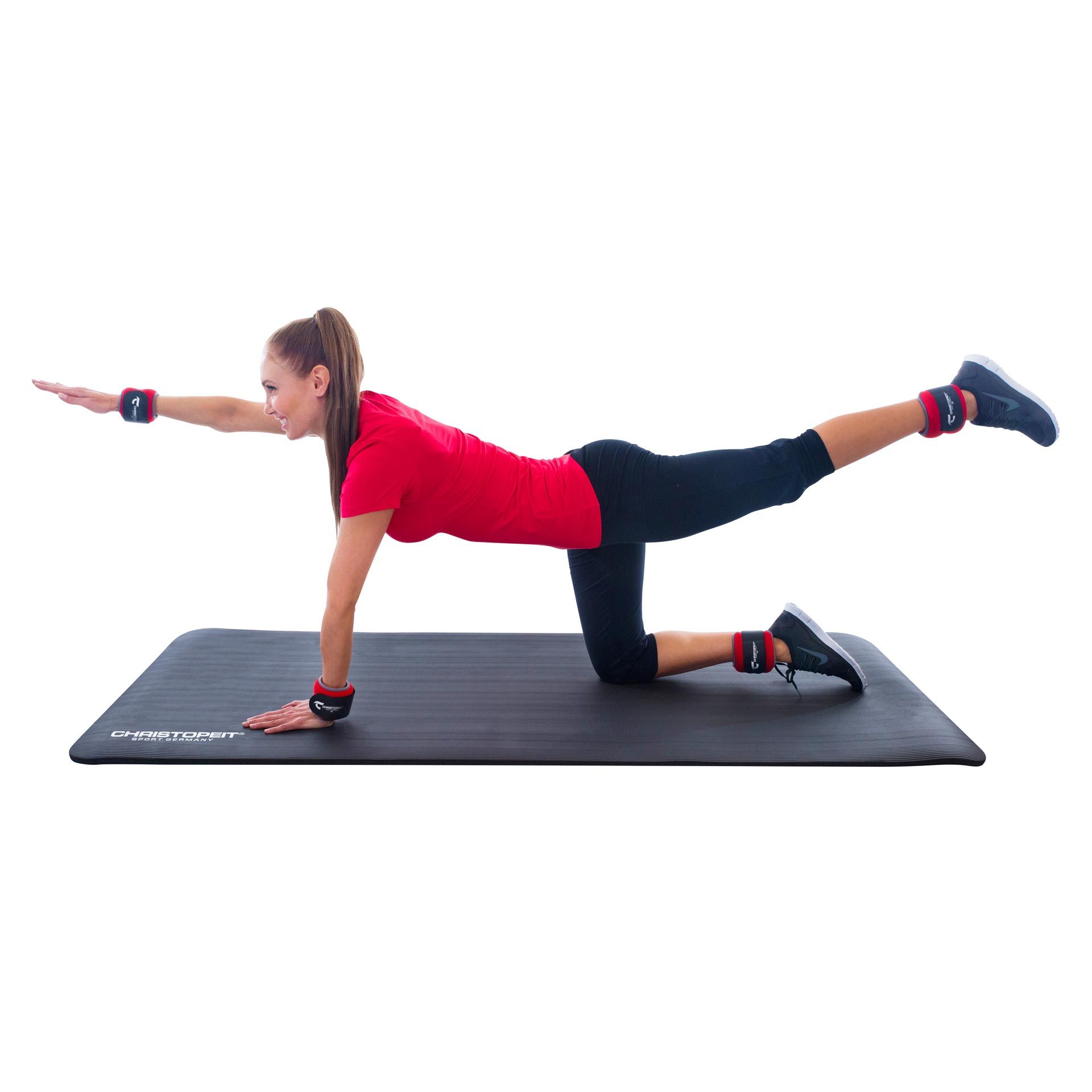 CHRISTOPEIT SPORT Gewichtsmanschetten 2,00 kg (Paar)