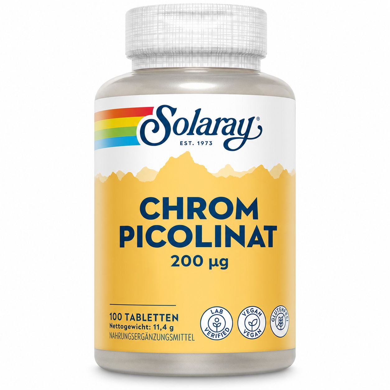 Solaray Chrom Picolinat Tabletten