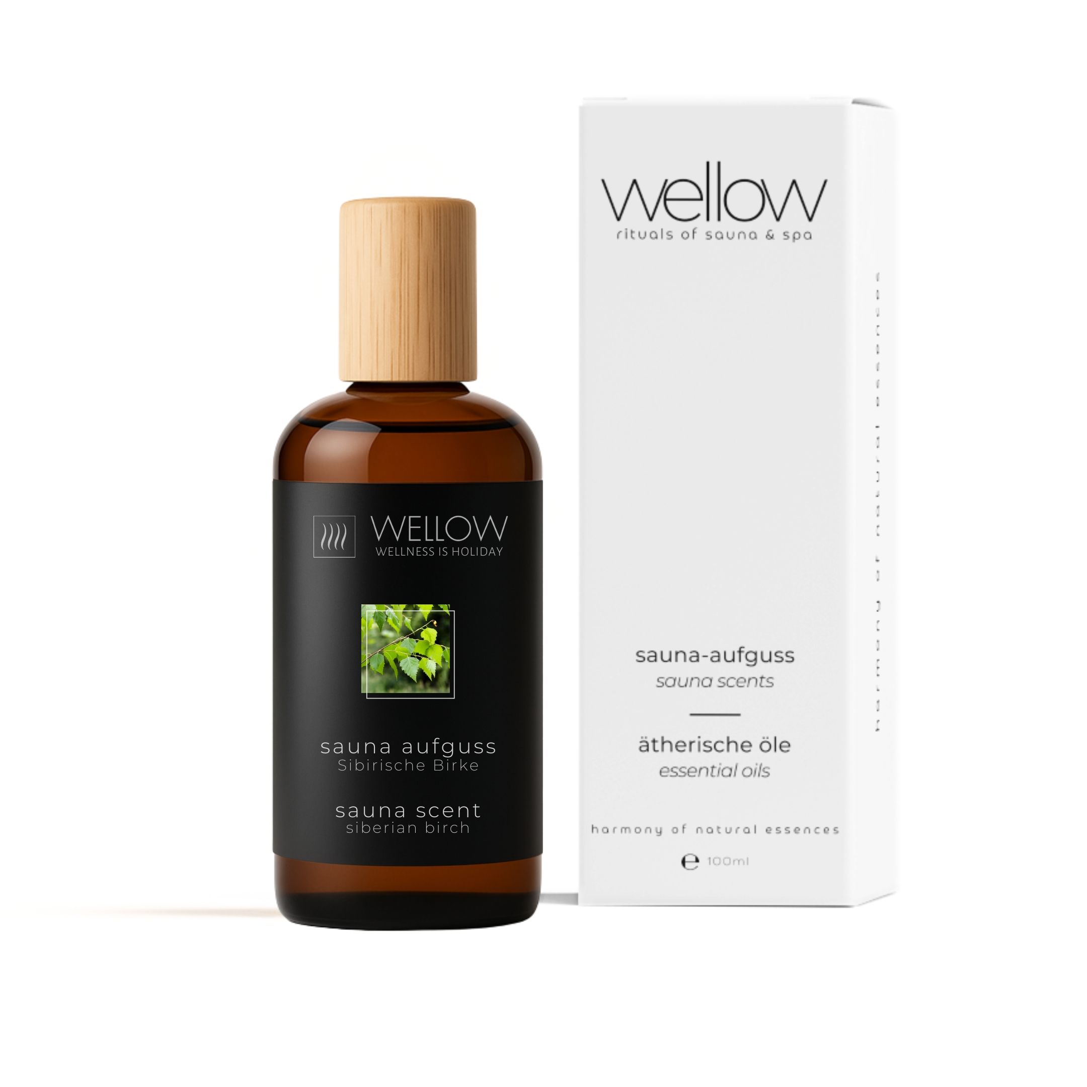 Wellow Sauna-Aufguss Sibirische Birke