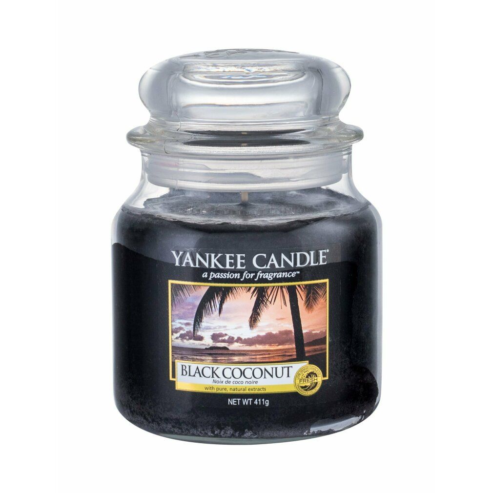 Yankee Candle Duftkerze Black Coconut Classic Medium Jar