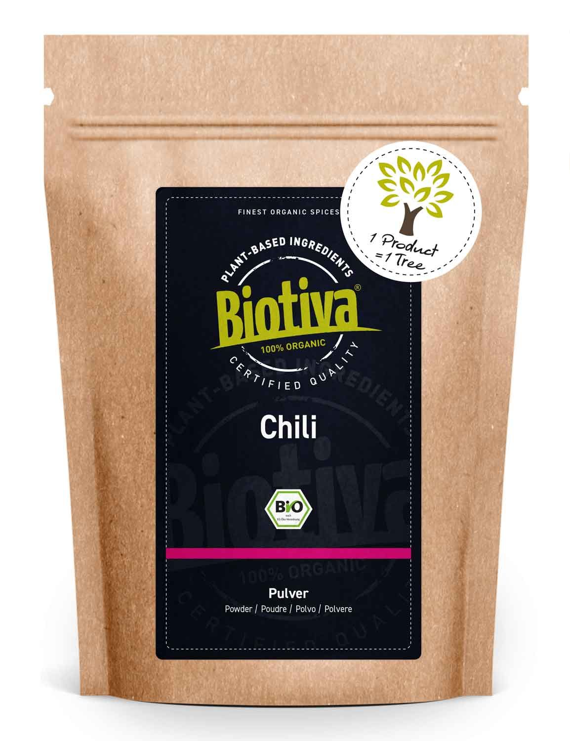 Biotiva Chili Cayennepfeffer gemahlen Bio