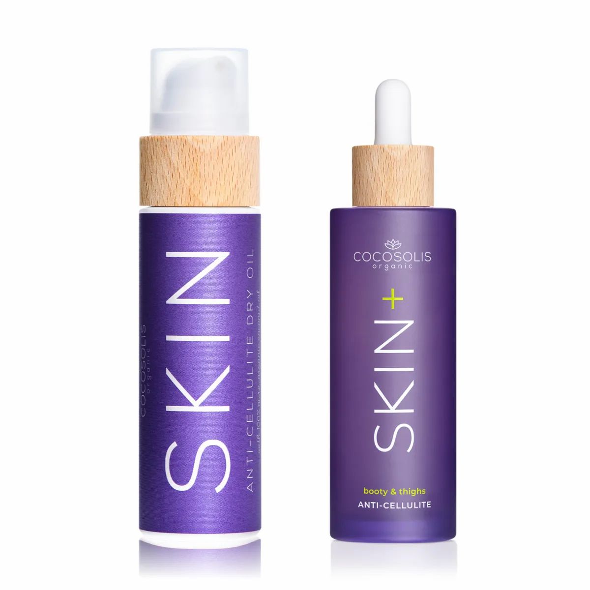 Cocosolis Skin Kosmetik-Set gegen Cellulite 2 St