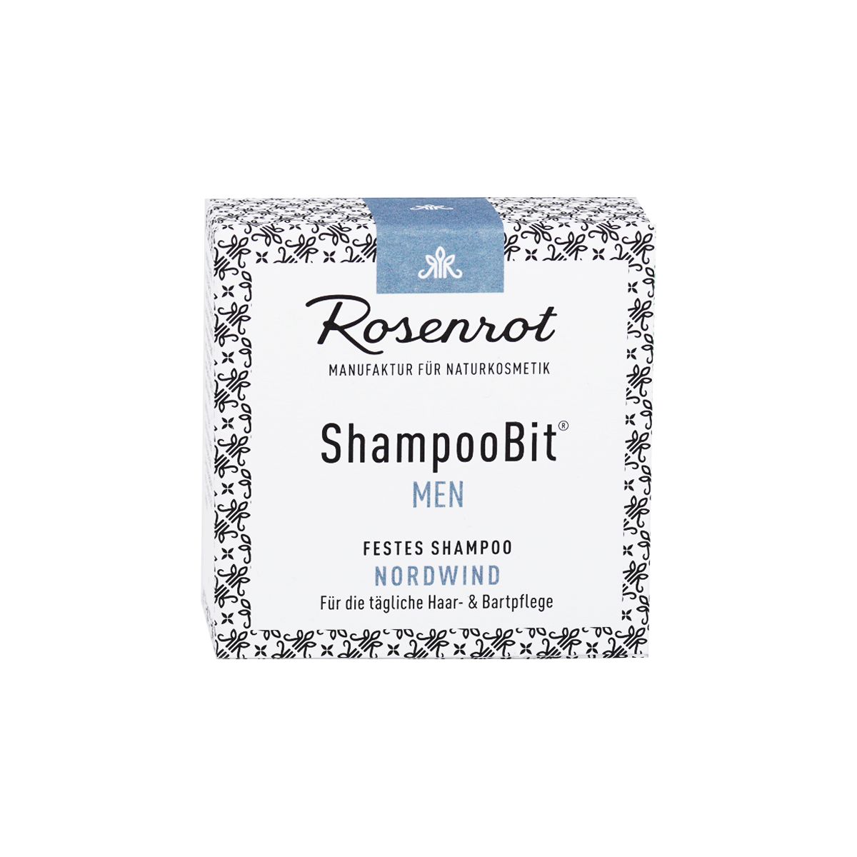 Rosenrot Naturkosmetik - ShampooBit® - festes Shampoo MEN Nordwind
