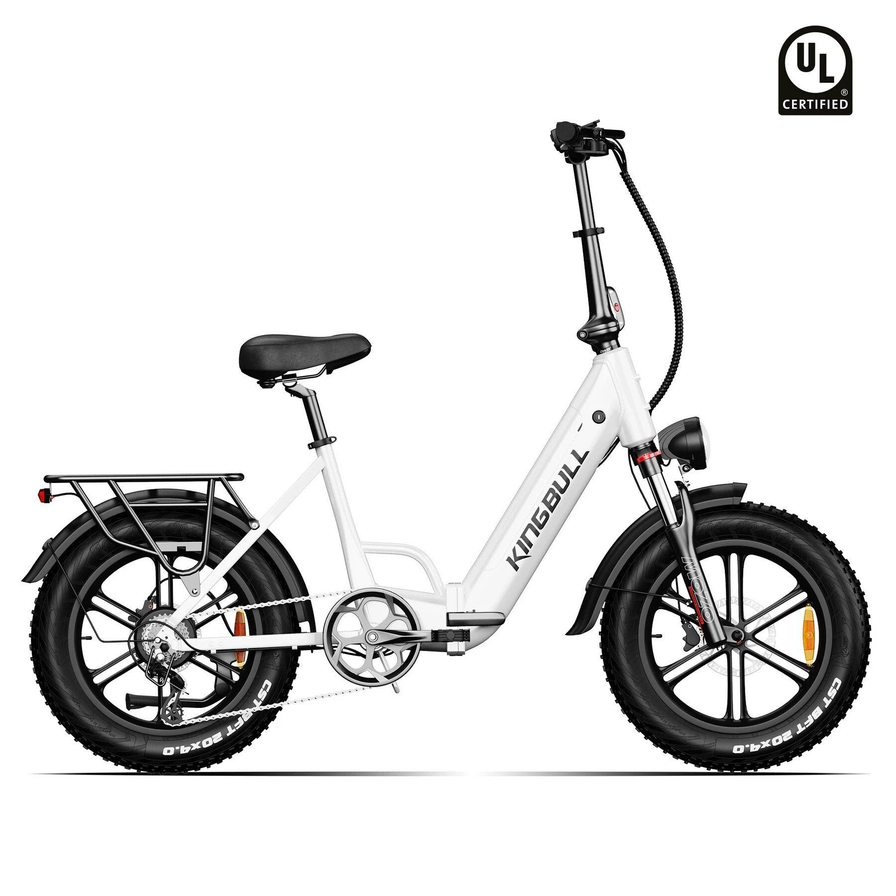KINGBULL Literider 2.0 Faltbares Elektrofahrrad, 48 V 13,5 Ah Akku (herausnehmbar)