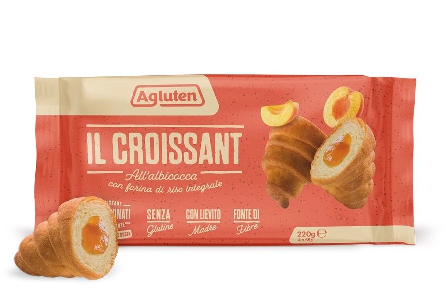 Croissant Albicocca Senza Glutine - Agluten