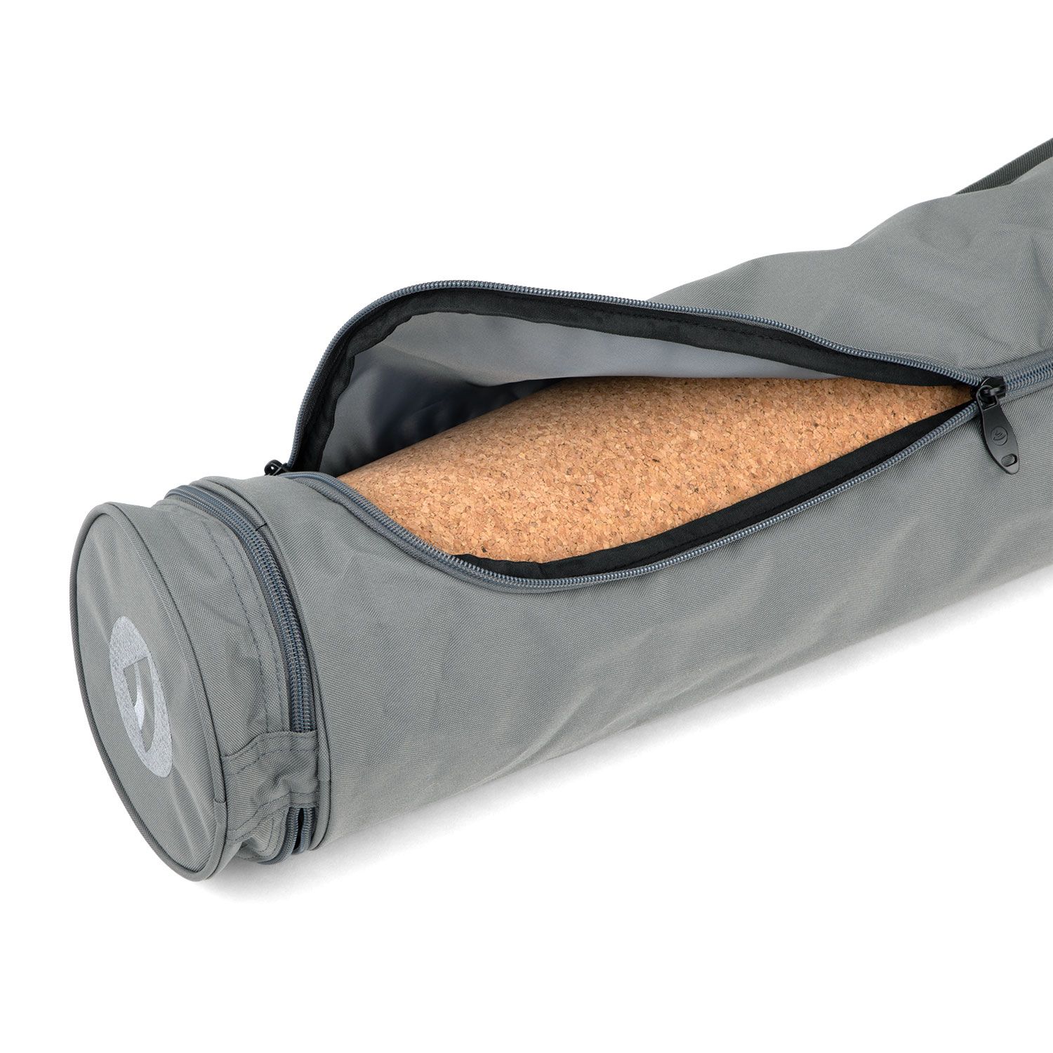 bodhi Yogamatten Tasche Asana Bag XXL 80 schiefer-grau, Polyester/Polyamide bestickt