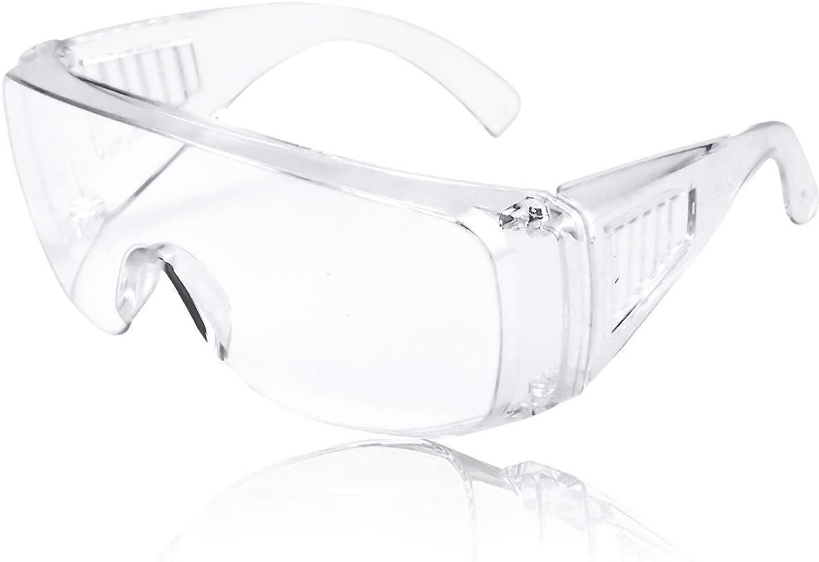 Schutzbrille für Brillenträger 5-er Pack