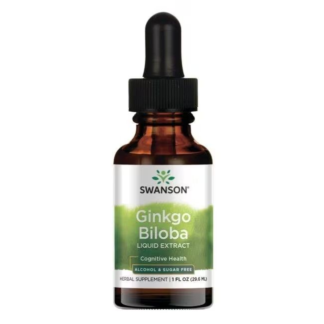 Swanson Ginkgo Biloba Flüssigextrakt 29,6 ml