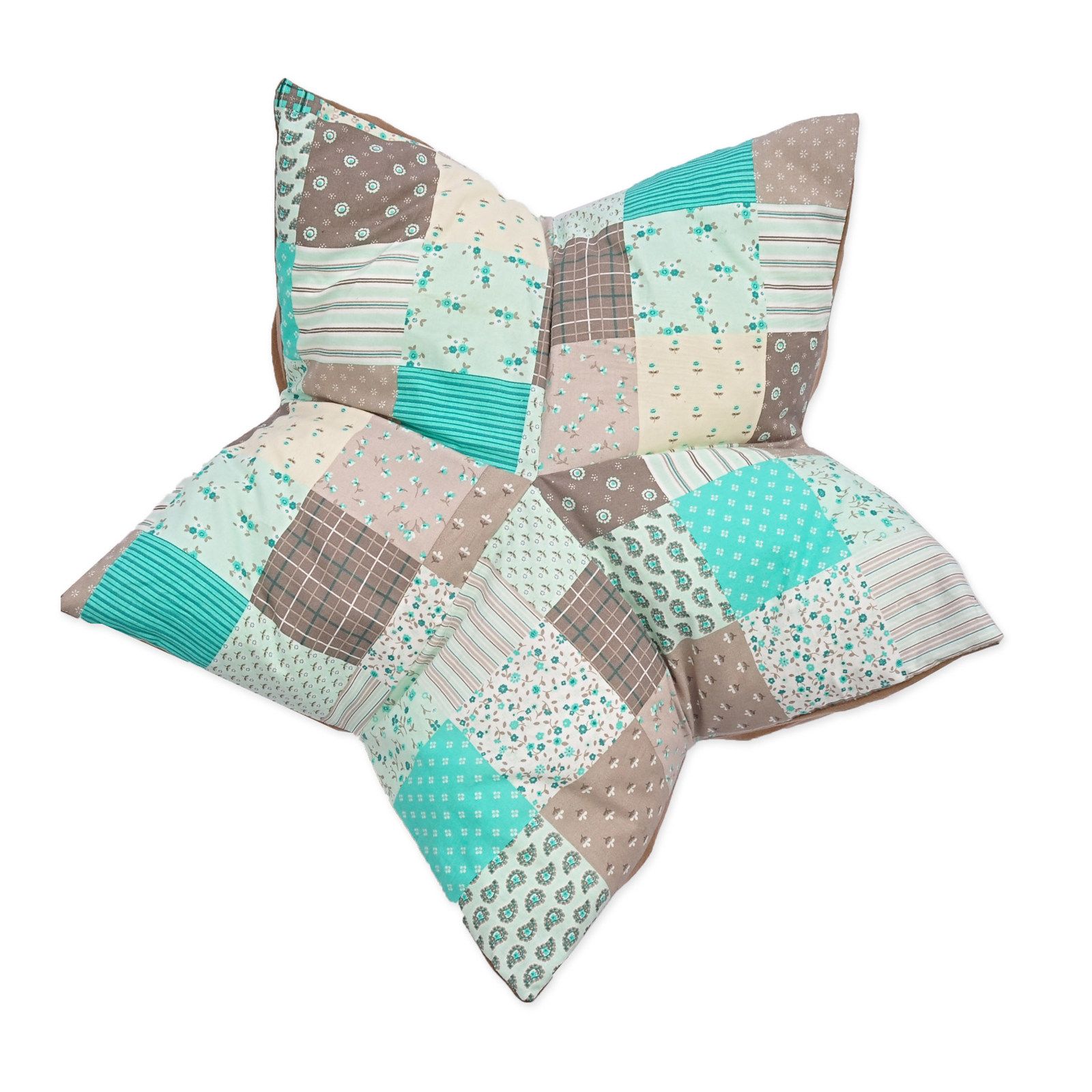 Aumüller Sternenkissen Patchwork  - Liegekissen für Hunde und Katzen