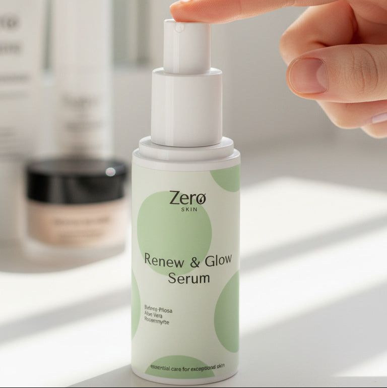 Zero Skin Renew & Glow Serum, glättend strahlkraftfördernd für reife und fahle Haut