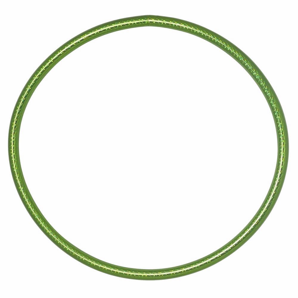 Hoopomania Hologramm Kinder-Hula-Hoop | Ø 70 cm Grün 1 St
