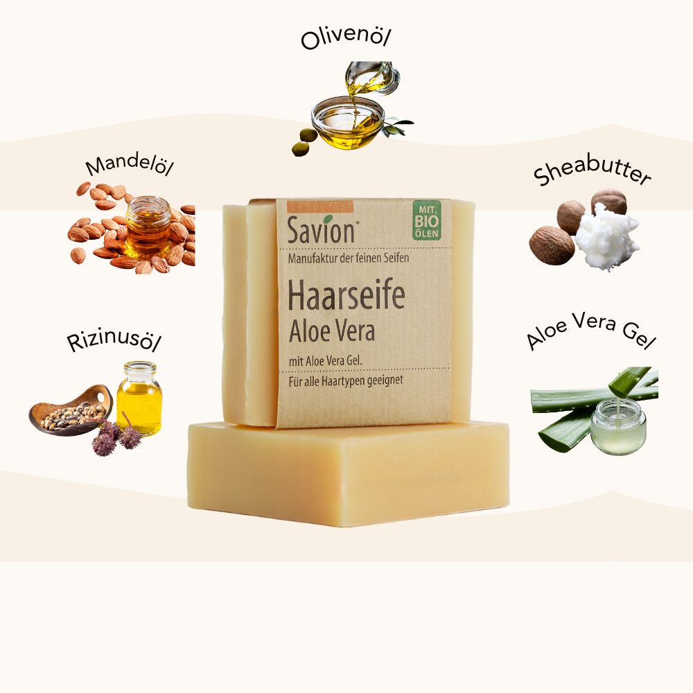 Savion Aloe Fresh Körper- und Haarseifen Set