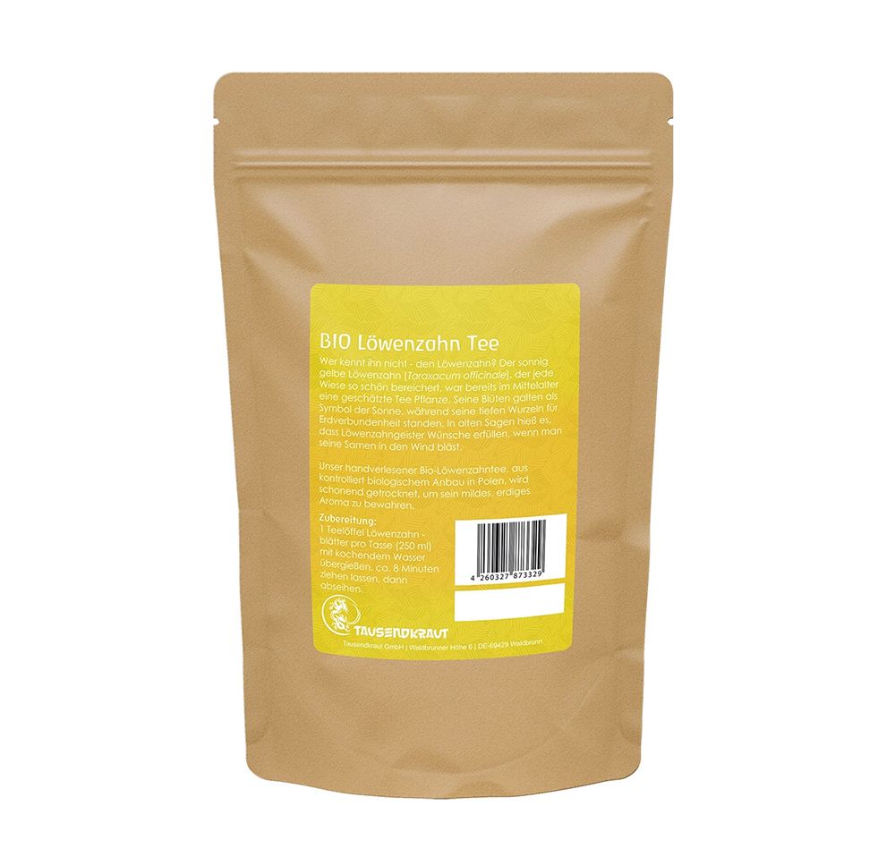 Tausendkraut Löwenzahnblätter Tee BIO