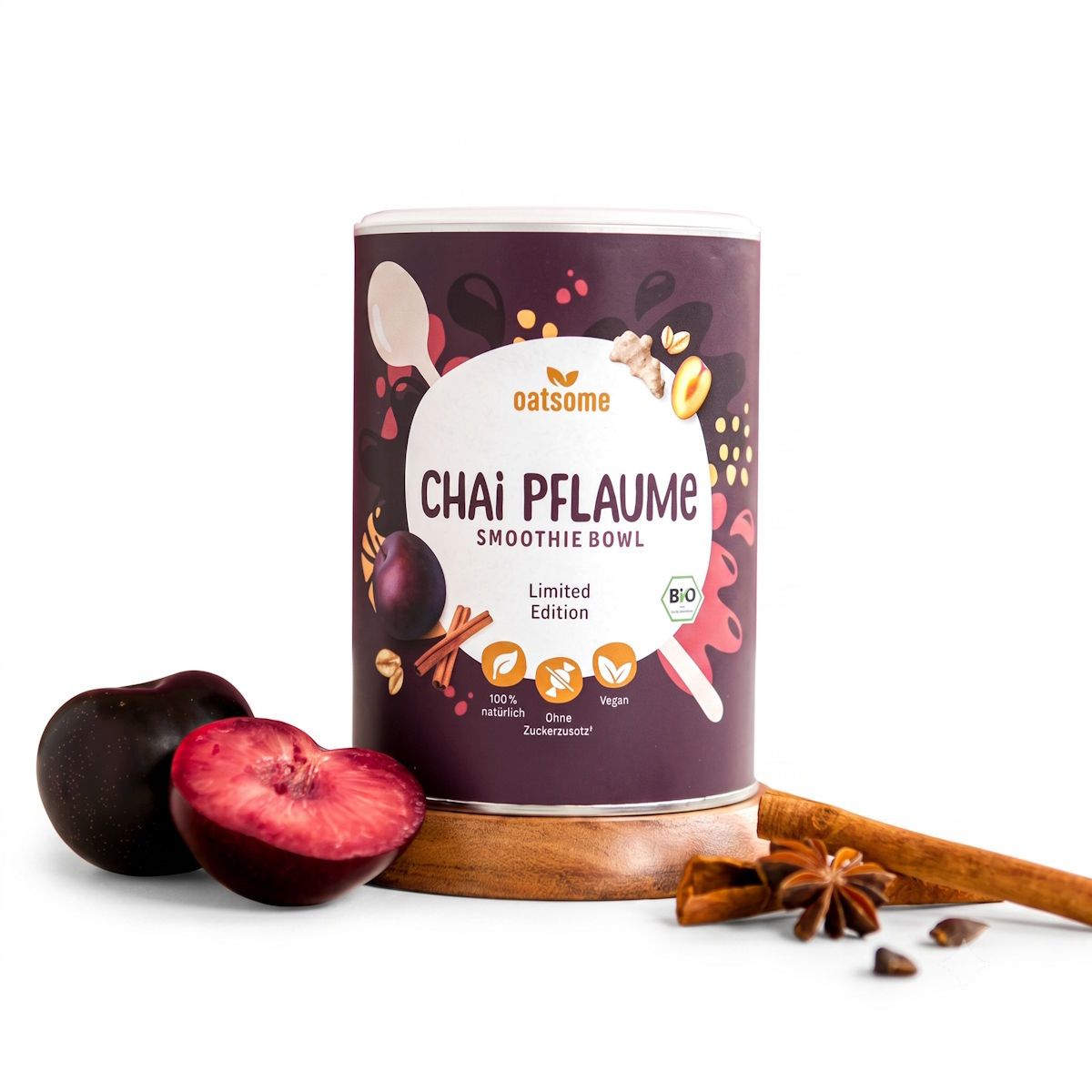 Oatsome Chai Pflaume 400 g