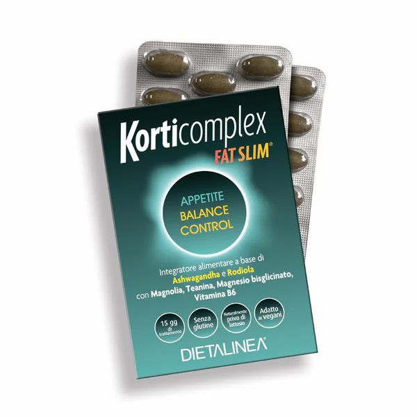 DIETALINEA KORTICOMPLEX FAT SLIM 30 CPR - Immagine 6