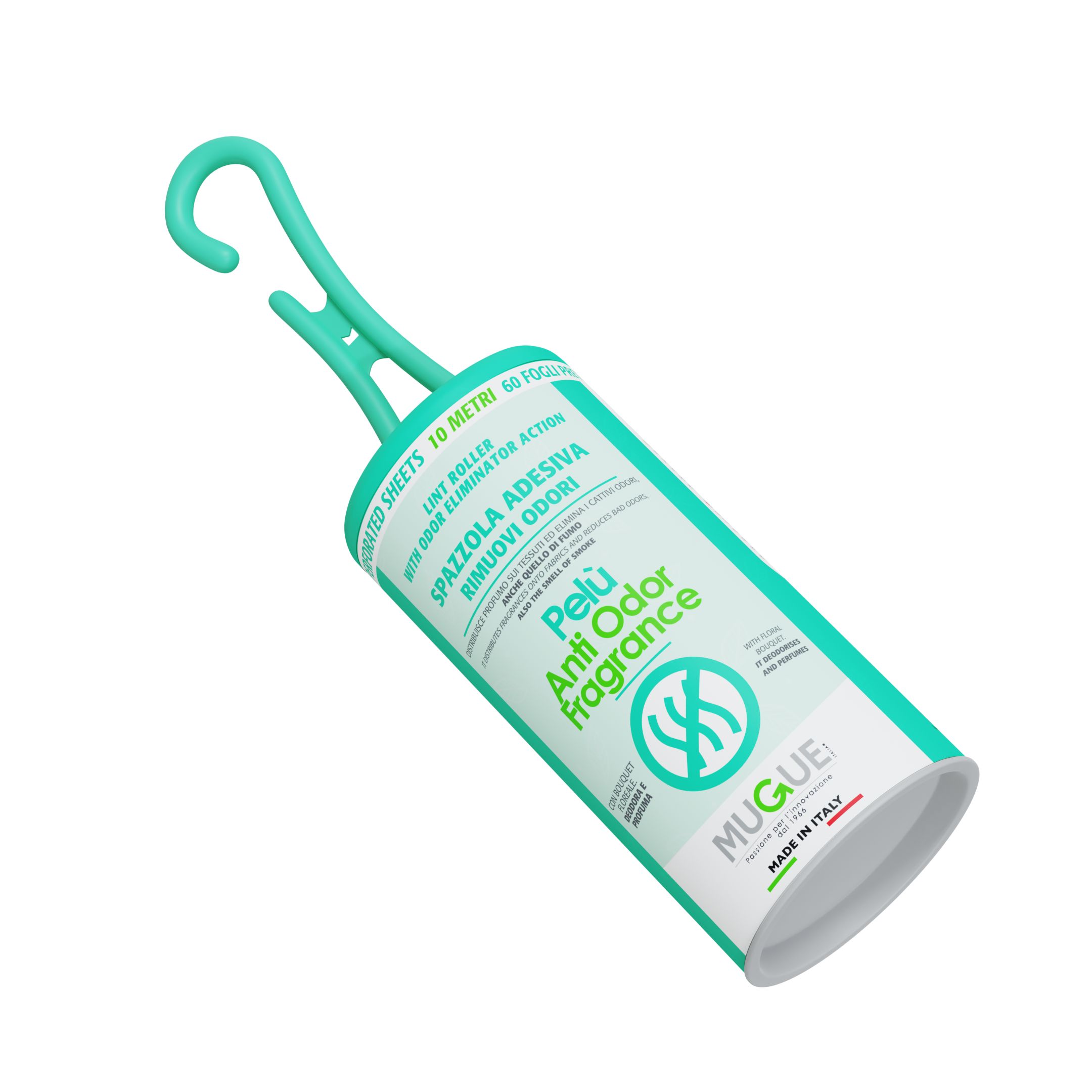 Mugue spazzola adesiva pelù anti odor - 10 metri 60 strappi