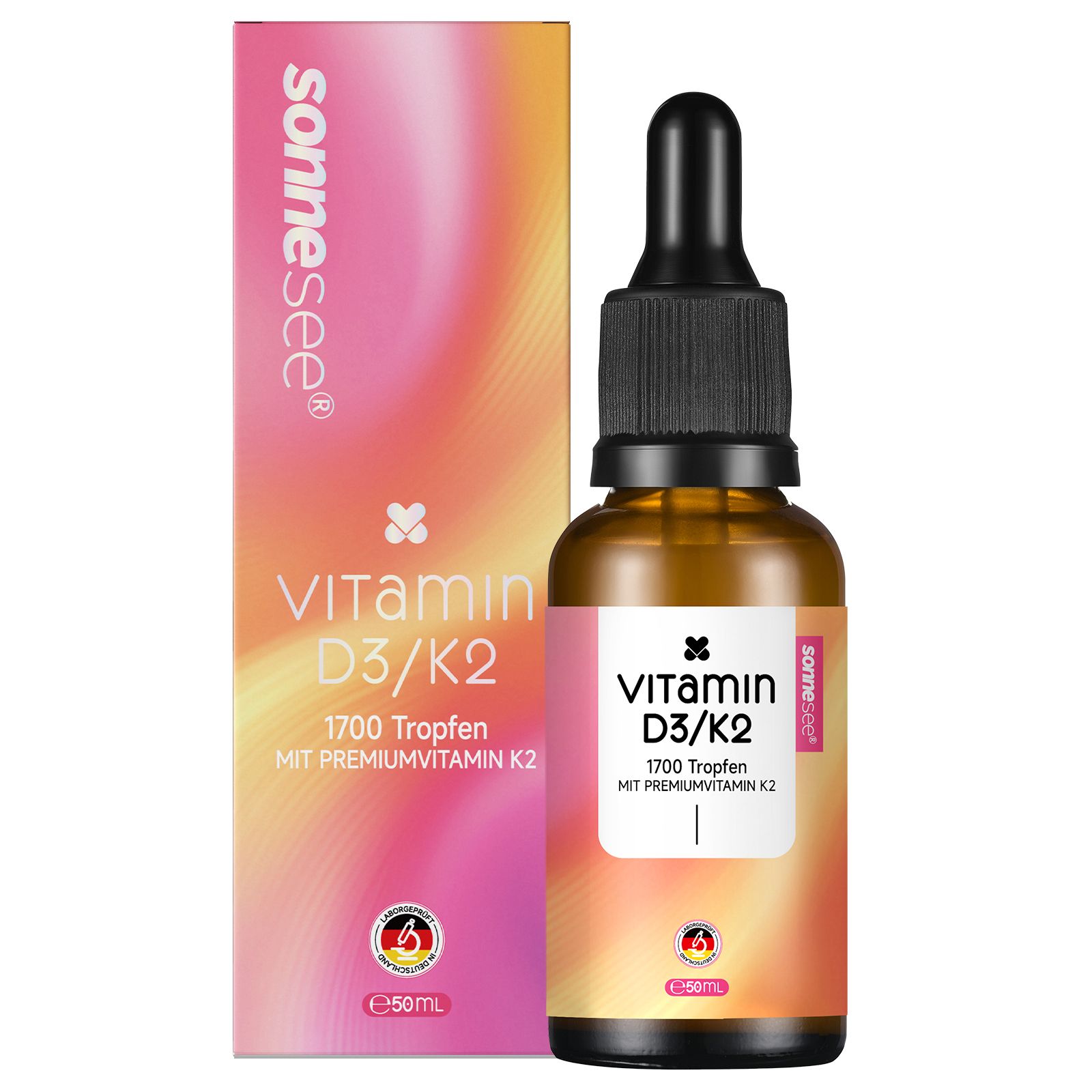 Vitamin D3 + K2 Tropfen 50 ml