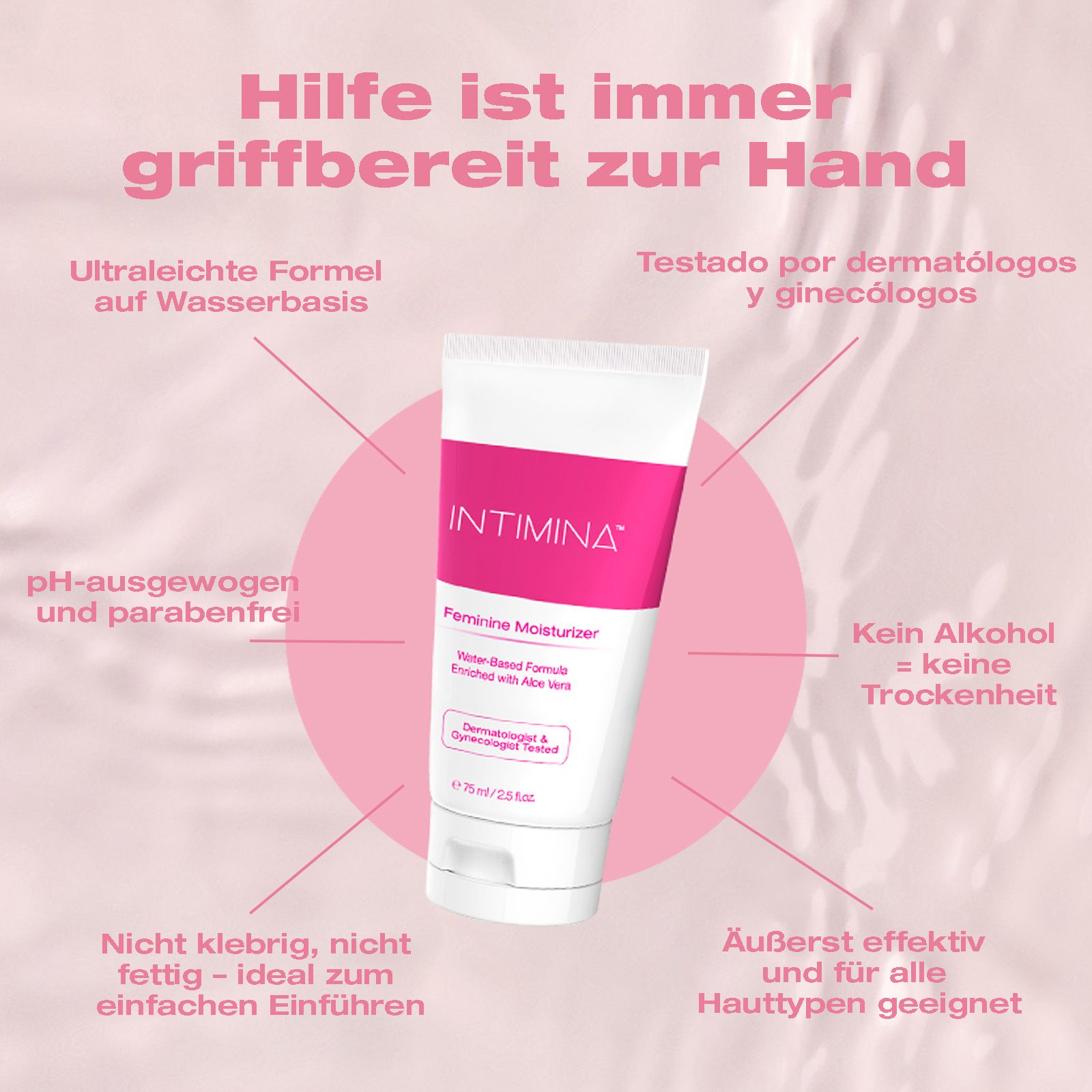 INTIMINA® by LELO Feuchtigkeits-Gleitgel für Frauen