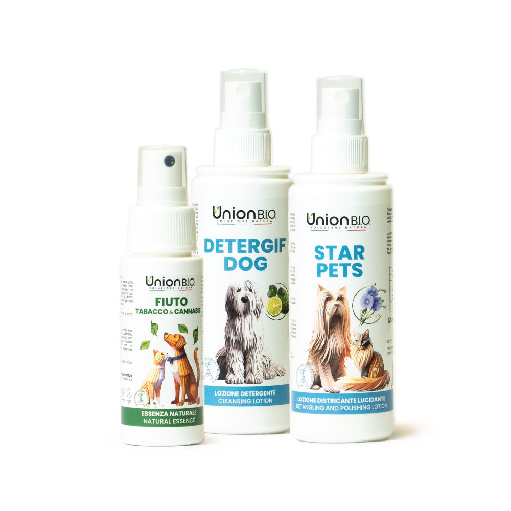 Union B.I.O. Fellreinigung des Hundes