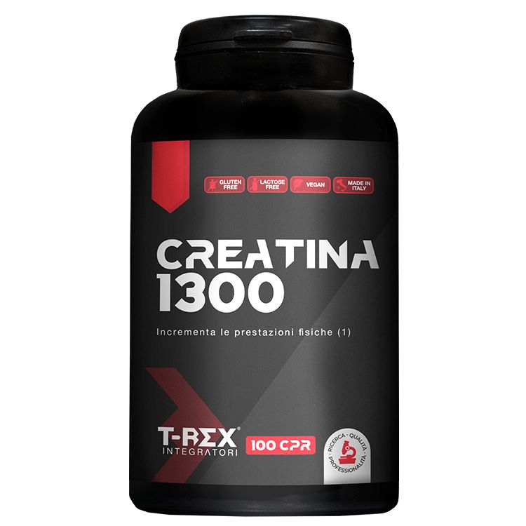 T-Rex Integratori Creatina Micronizzata Monoidrato 100 compresse