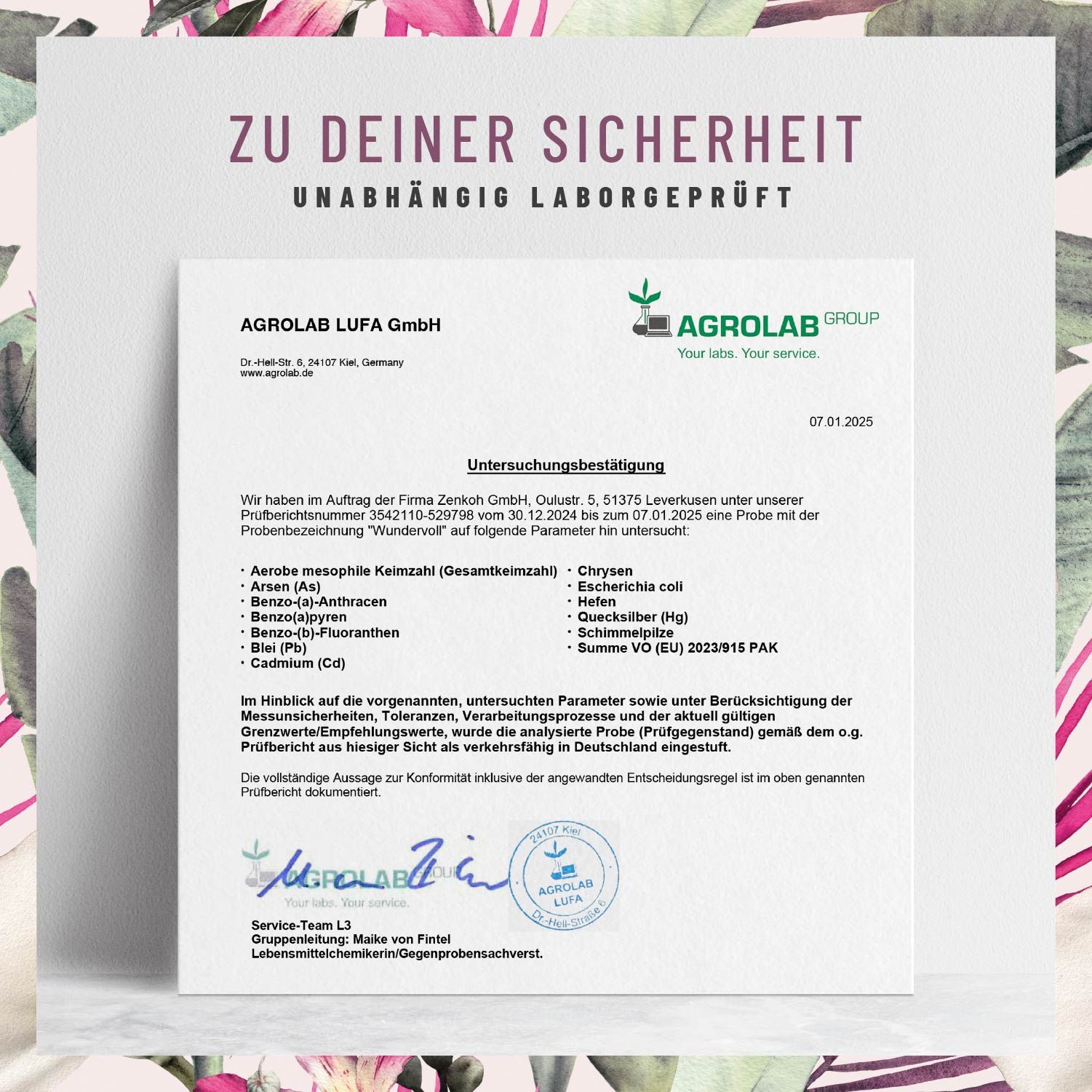 Zink Tropfen hochdosiert - alkoholfrei - aus bioverfügbarem Zink-Sulfat - Wundervoll - NATURTREU®