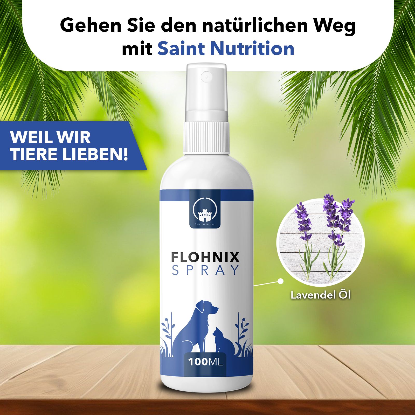 Saint Nutrition® | Läuse und Flöhe Spray